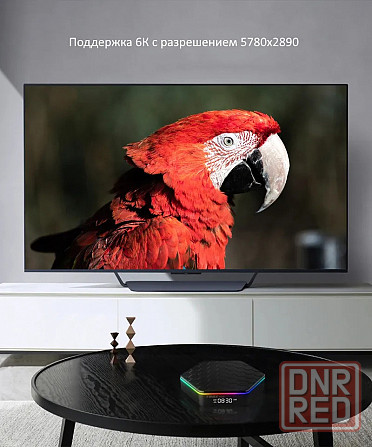 6К android TV приставка 4/64Гб | Смарт ТB приставка для телевизора Донецк - изображение 3