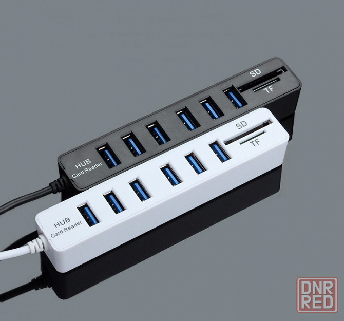Удлинитель USB портов | Универсальный картридер | Хаб 2.0 / 3.1 HUB Донецк - изображение 4