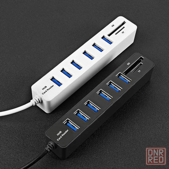 Удлинитель USB портов | Универсальный картридер | Хаб 2.0 / 3.1 HUB Донецк - изображение 1