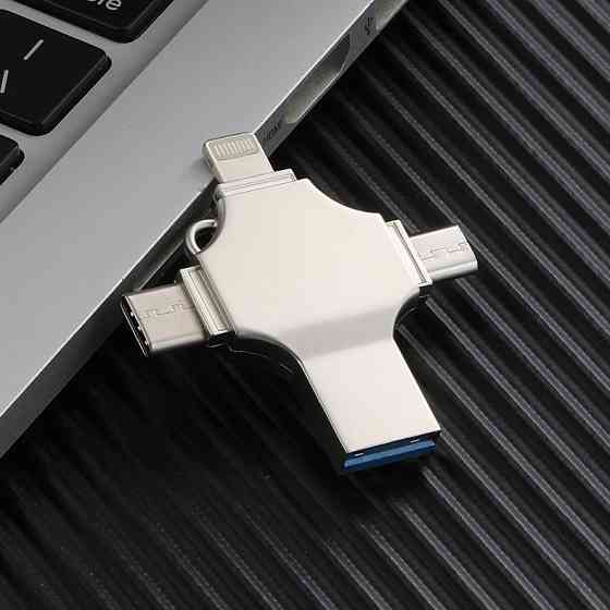 Флешка Y-Disk 80 Мб/с | Накопитель USB 3.0 + Type-C + Micro + Lighting Донецк