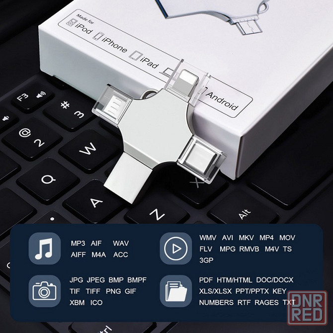 Флешка Y-Disk 80 Мб/с | Накопитель USB 3.0 + Type-C + Micro + Lighting Донецк - изображение 8