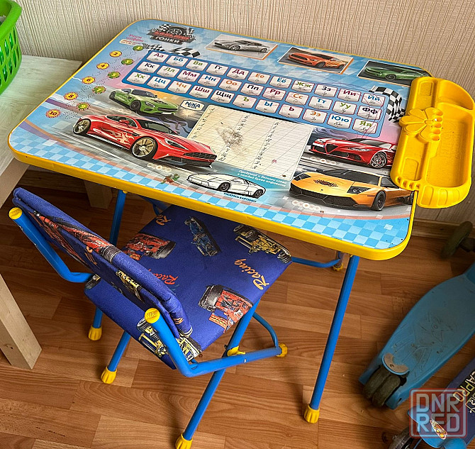 Детский столик+стул Макеевка - изображение 1