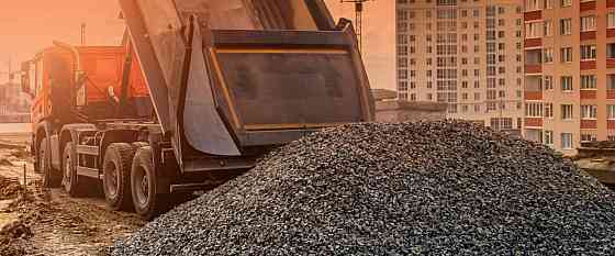 Доставка песка щебня отсева шлака по Луганску ул. Фрунзе Луганск