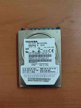 HDD Toshiba 120gb 2,5' Донецк
