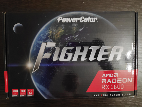 Видеокарта PowerColor AMD Radeon RX 6600 8ГБ GDDR6 Новая Донецк