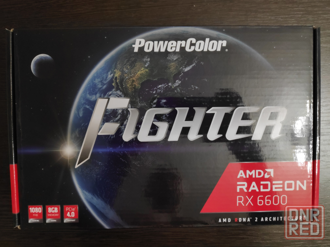 Видеокарта PowerColor AMD Radeon RX 6600 8ГБ GDDR6 Новая Донецк - изображение 1