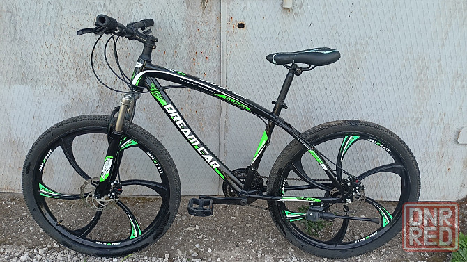 Горный велосипед на литых дисках, с дисковыми тормозами, колёса 26 Енакиево - изображение 2