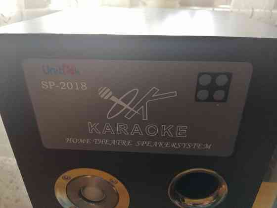 Активная акустика Unitek SP-2018, karaoke, большие полочные колонки 40х21х19 см. Донецк