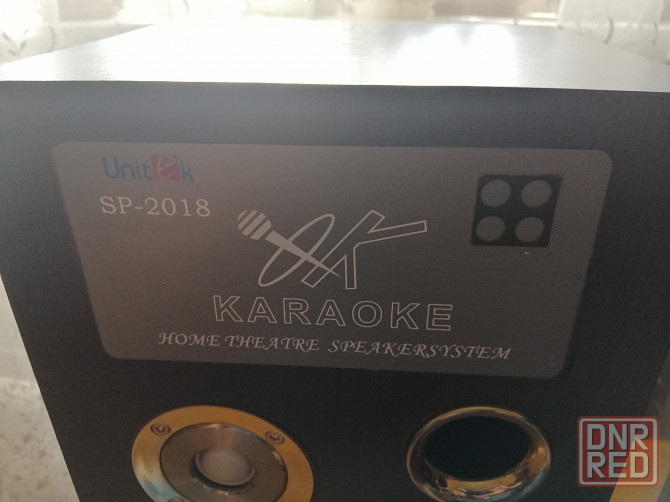 Активная акустика Unitek SP-2018, karaoke, большие полочные колонки 40х21х19 см. Донецк - изображение 2