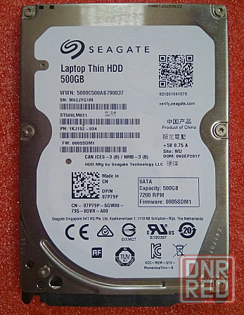 HDD 500GB SATA-III 2.5" 7200 RPM 32MB (ST500LM021) Seagate - Быстрый жесткий диск для ноутбука - Донецк - изображение 1