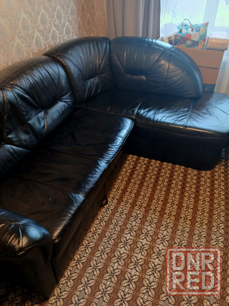 Продам кожаный угловой диван Донецк - изображение 6