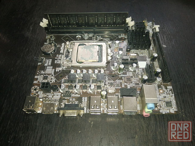 Core i5-2500 + плата H61 с 8Гб памяти Горловка - изображение 1