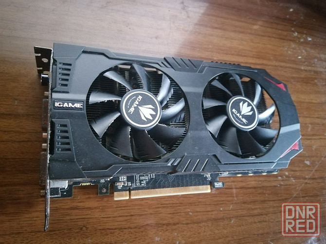 Видеокарта 2Гб Geforce GTX750Ti двухкуллерная Горловка - изображение 1