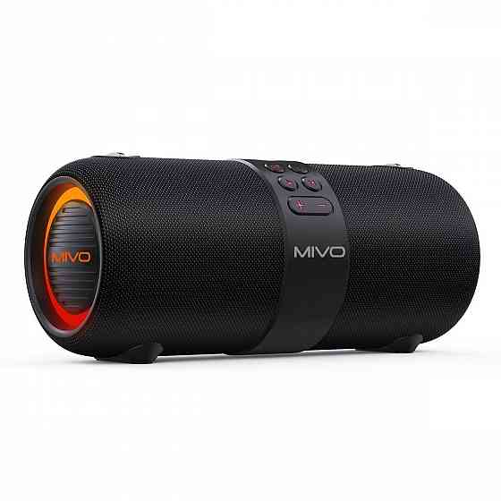 Mivo M11 PRO, 30Вт Портативная беспроводная колонка с RGB подсветкой (Влагозащита) Донецк