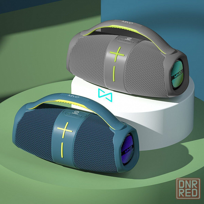 Mivo M20, 30Вт Портативная беспроводная колонка с RGB подсветкой (Влагозащита) Донецк - изображение 1