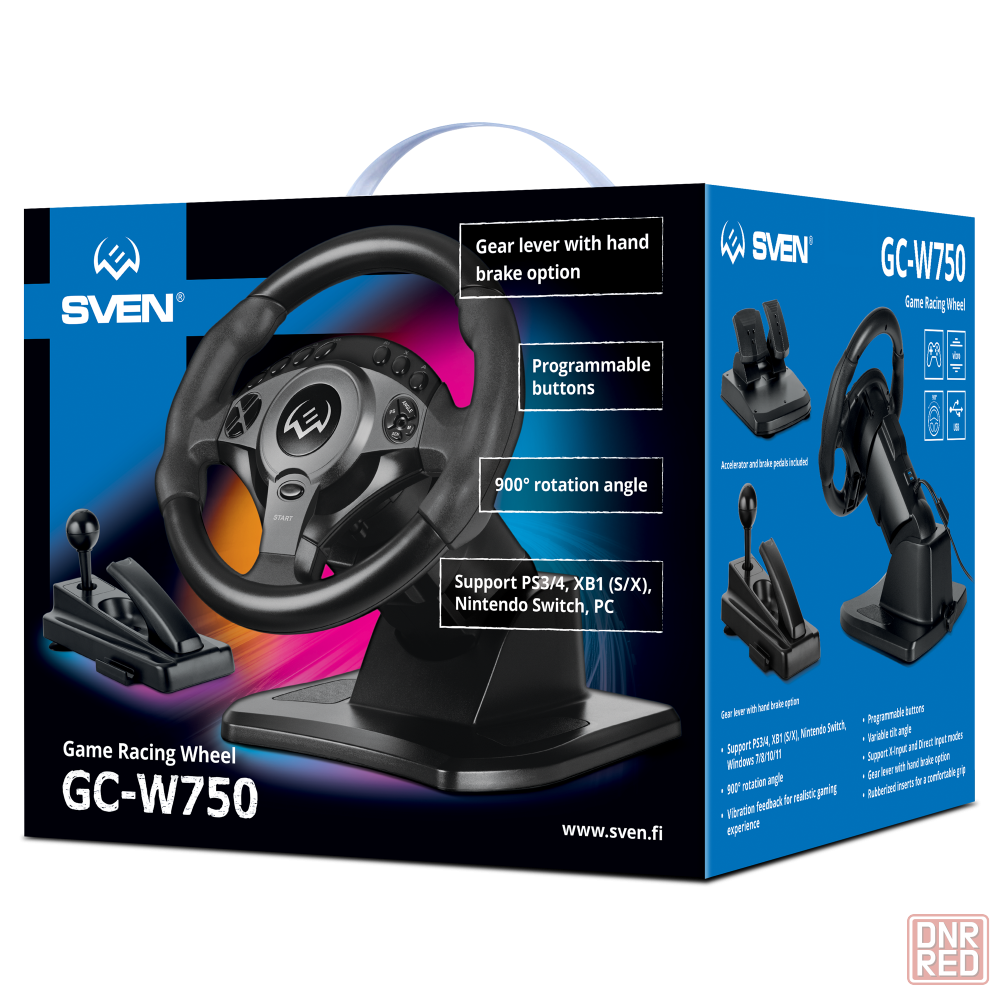 Игровой руль SVEN GC-W750 - Клавиатуры / мыши / манипуляторы Донецк на  DNR.RED