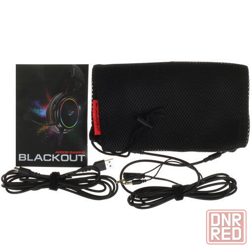Проводная гарнитура ARDOR GAMING Blackout, 7.1 Virtual Донецк - изображение 1