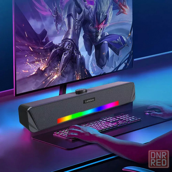 Проводная колонка саундбар Lenovo SoundBar TS33 + bluetooth, 6Вт Донецк - изображение 1