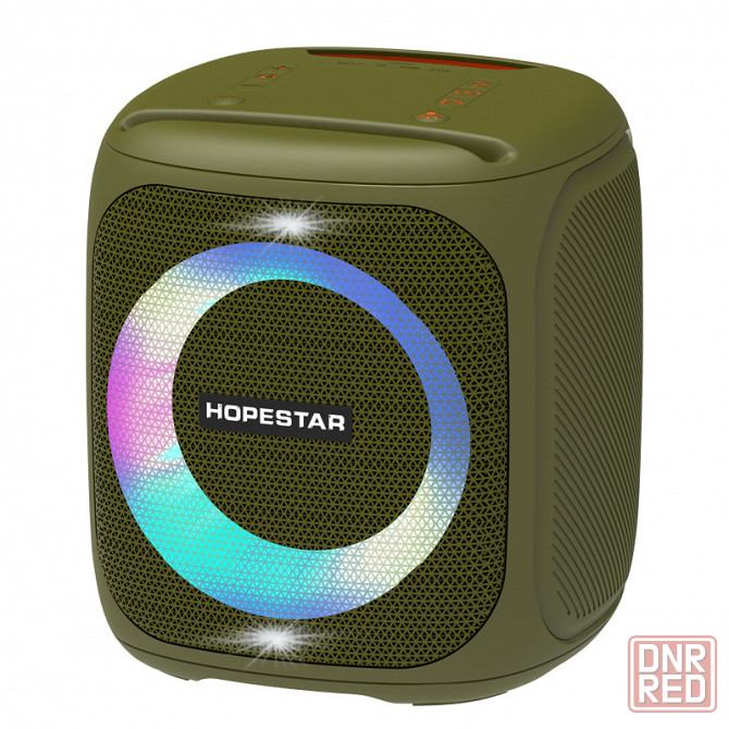 Hopestar Party 100, 50Вт Портативная беспроводная колонка c RGB подсветкой + микрофон (Влагозащита) Донецк - изображение 1