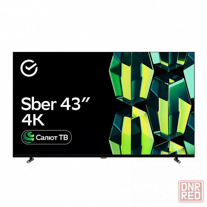 Телевизор Sber SDX-43U4124, 43"(109 см), UHD 4K, RAM 2GB, (2024) Донецк - изображение 1