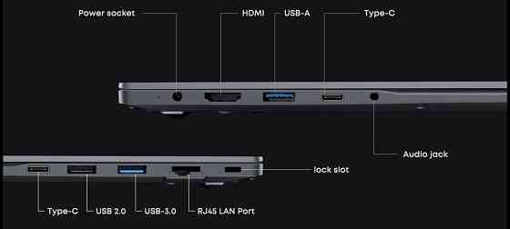 Новый! CHUWI GemiBook plus, 15.6", IPS, Intel N100 до 3.4 ГГц, 4-ядерный, 16ГБ LPDDR5, 512ГБ SSD Донецк