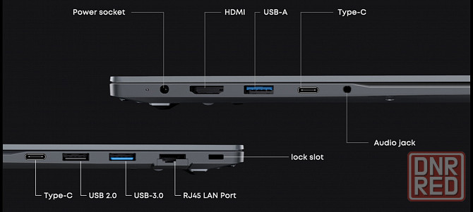 Новый! CHUWI GemiBook plus, 15.6", IPS, Intel N100 до 3.4 ГГц, 4-ядерный, 16ГБ LPDDR5, 512ГБ SSD Донецк - изображение 5