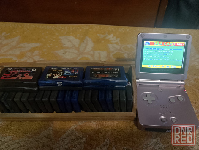 Продам Gameboy advance sp+27картриджей Донецк - изображение 2