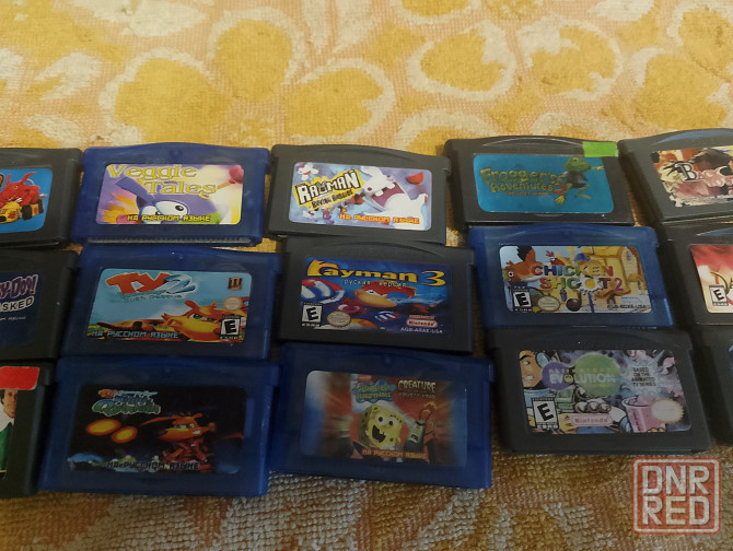 Продам Gameboy advance sp+27картриджей Донецк - изображение 4