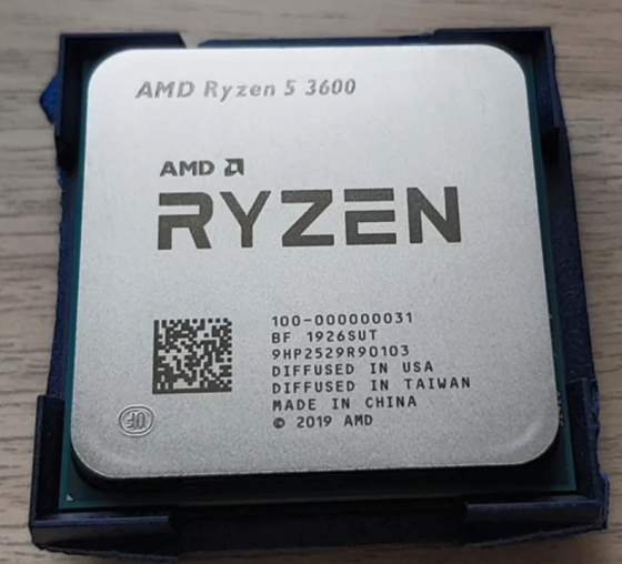 Процессор sAM4 AMD Ryzen 5 3600, 6ядер/12 потоков, 3.6GHz-4.2GHz, 65w Донецк