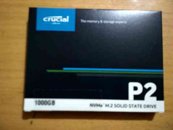 SSD диск Crucial P2 500-1000gb MVMe 3D NAND Новый Гарантия Донецк