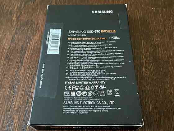 SSD Samsung 970 Evo Plus 250GB M.2 PCIe 3.0 x4 V-NAND 3-bit MLC Донецк