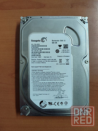 HDD Seagate 500GB 3,5' Донецк - изображение 1