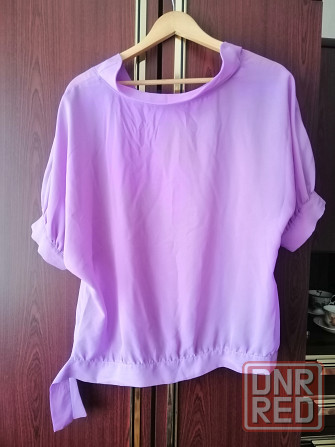 Продам блузу сиреневую, р. 52-54-56 Донецк - изображение 2
