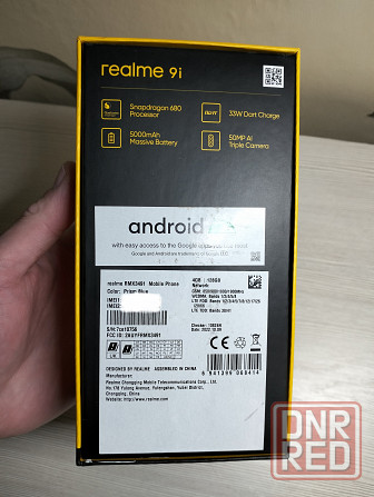 Realme 9i 8/128 gb Snapdragon 680 Донецк - изображение 1