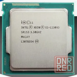 Процессор s1150 Intel Xeon E3-1230v3; 4 ядра/8 потоков, 3.3GHz-3.7GHz, 80W Донецк - изображение 1