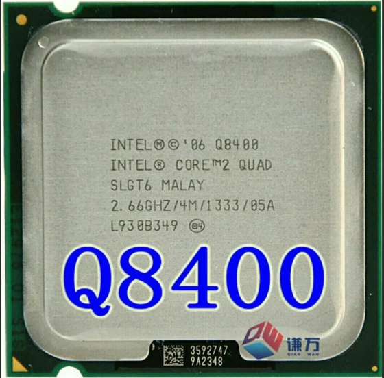 Процессор s775 Intel Core2 Quad Q8400; 4 ядра, 2.66GHz, 95W Донецк