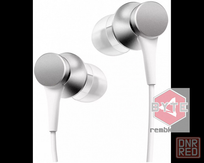 Наушники XIAOMI Mi In-Ear Headphones Basic Серебристый ZBW4355TY |Гарантия Макеевка - изображение 1