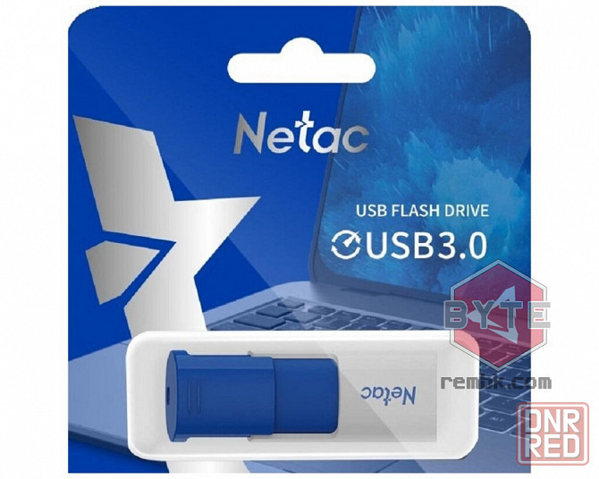 USB флешка Netac U182 64Gb Blue USB 3.0 (NT03U182N-064G-30BL) |Гарантия Макеевка - изображение 1