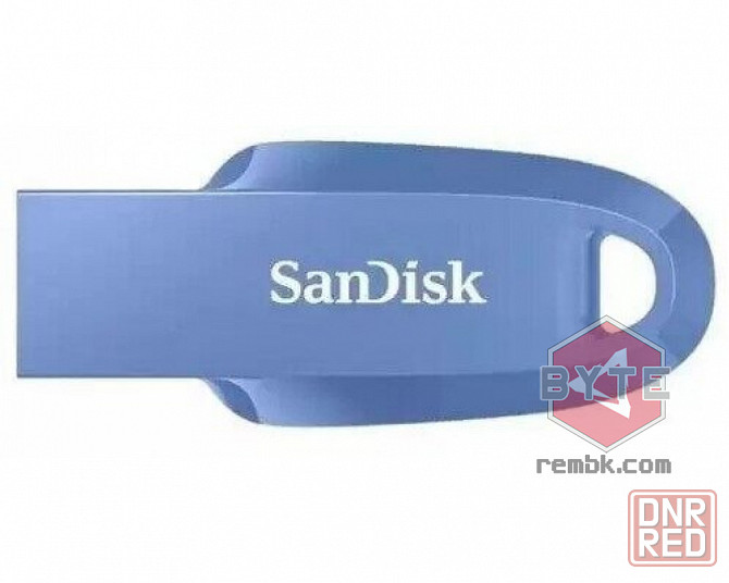 USB 32GB SanDisk CZ550 Ultra Curve, USB 3.2 Blue SDCZ550-032G-G46NB |Гарантия Макеевка - изображение 1
