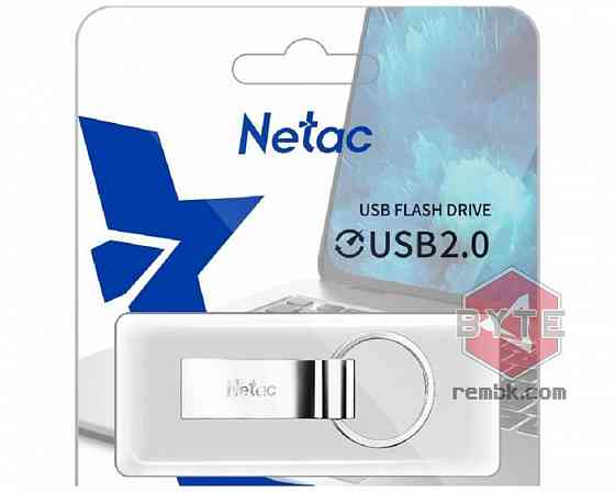 Накопитель USB 2.0 64Гб Netac U275 (NT03U275N-064G-20SL), серебристый |Гарантия Макеевка