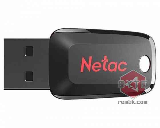 Флешка 128Gb Netac U197 black USB 2.0 (NT03U197N-128G-20BK) |Гарантия Макеевка