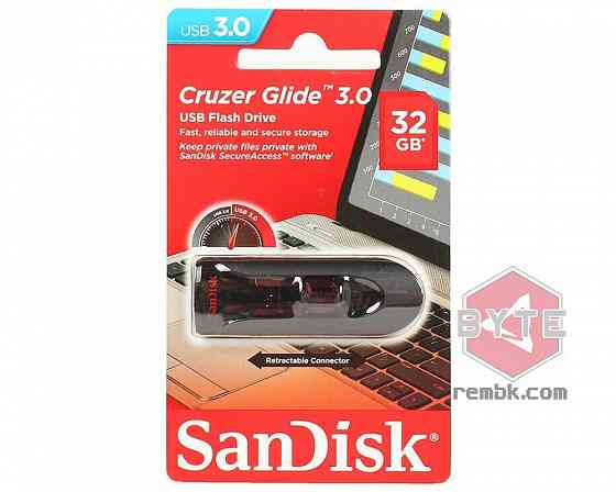 USB Flash Drive 32Gb - SanDisk Cruzer Glide SDCZ600-032G-G35 |Гарантия Макеевка