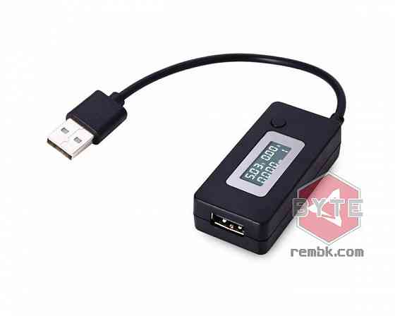 Цифровой USB MicroUSB тестер KCX-017 |Гарантия Макеевка