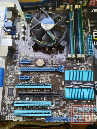 Комплект ASUS P8Z68-VLX + Intel Core I5-2500 + Netac Basic 16GB + корпус Cooler Master Elite + DVDRW Донецк - изображение 2