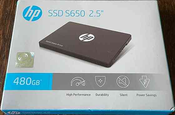 SSD HP S650 480GB 2.5" SATAIII 3D NAND (345M9AA#ABB) R560/WR490 Донецк