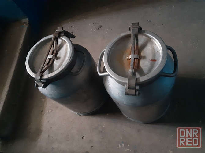 Бидон фляга аллюминиевая на 40 литров Донецк - изображение 1