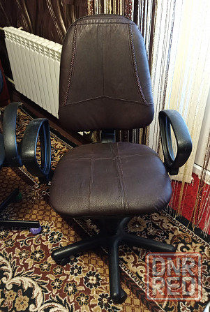 Компьютерные кресла, кожа. Донецк - изображение 6