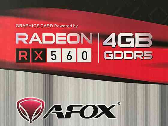 Видеокарта AFOX Radeon RX 560 4GB GDDR5 (128bit) Донецк