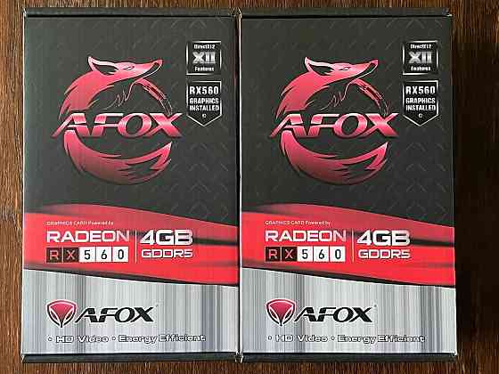 Видеокарта AFOX Radeon RX 560 4GB GDDR5 (128bit) Донецк