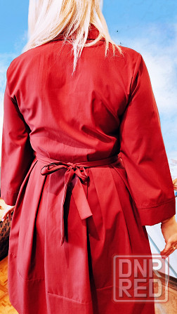 Платье бордового цвета Макеевка - изображение 2